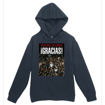 Amlo Gracias Andres Manuel Lopez Obrador Urban Pullover Hoodie