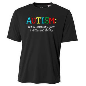 Autistic Gifts Adult Different Ability Autism Awareness Cooling Performance Crew T-Shirt