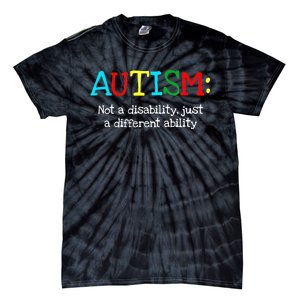 Autistic Gifts Adult Different Ability Autism Awareness Tie-Dye T-Shirt