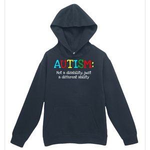 Autistic Gifts Adult Different Ability Autism Awareness Urban Pullover Hoodie