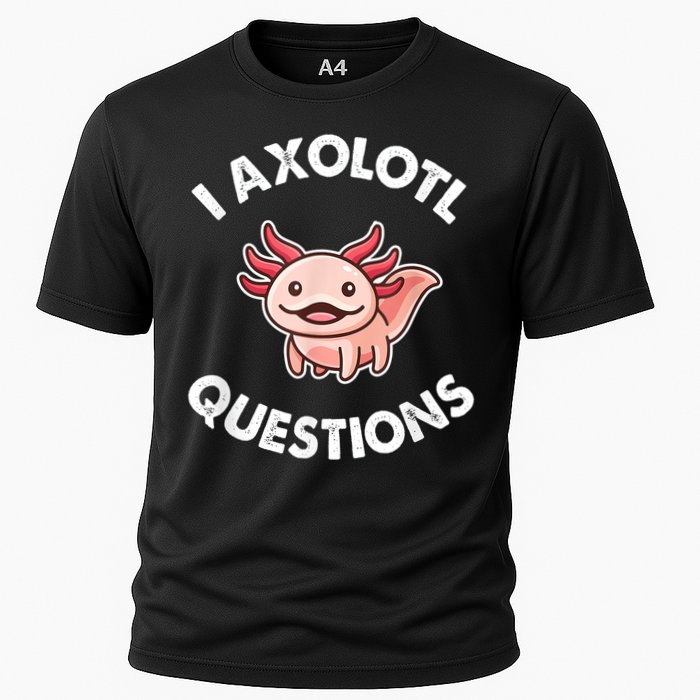 Axolotl Gift Cooling Performance Crew T-Shirt