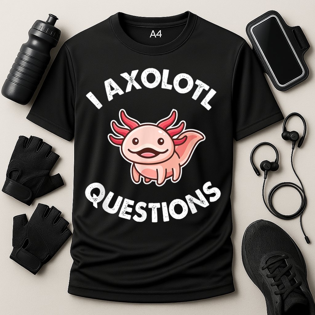 Axolotl Gift Cooling Performance Crew T-Shirt