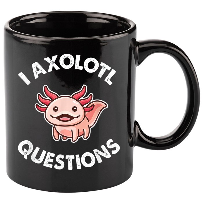 Axolotl Gift 11oz C Handle Ceramic Mug