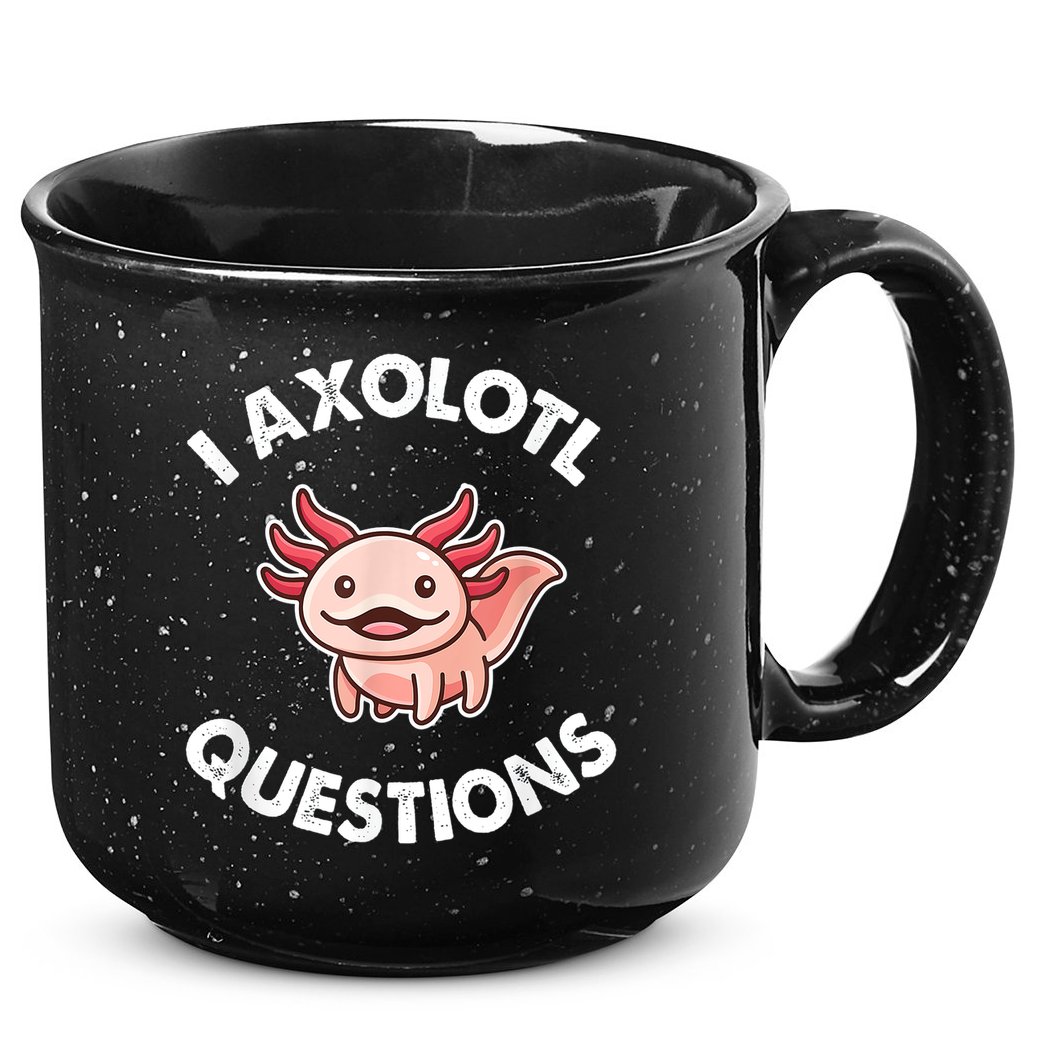 Axolotl Gift 15oz Campfire Ceramic Mug