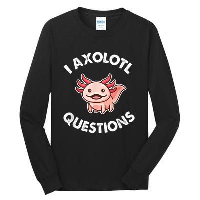 Axolotl Gift Tall Long Sleeve T-Shirt