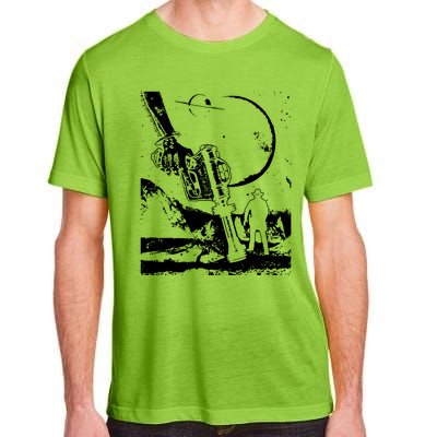 Alien Gunslinger Adult ChromaSoft Performance T-Shirt