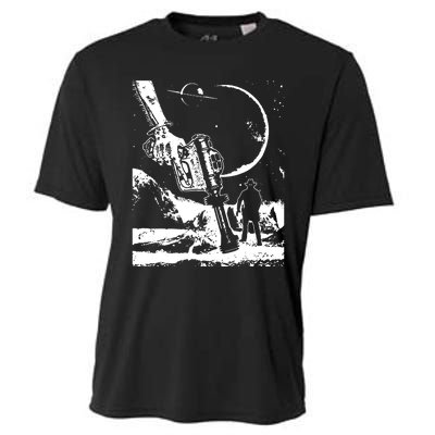 Alien Gunslinger Cooling Performance Crew T-Shirt