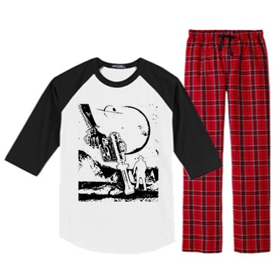 Alien Gunslinger Raglan Sleeve Pajama Set