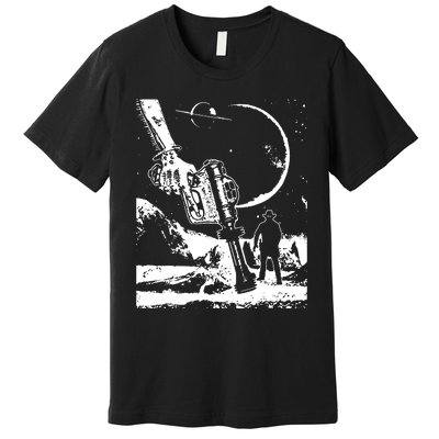 Alien Gunslinger Premium T-Shirt