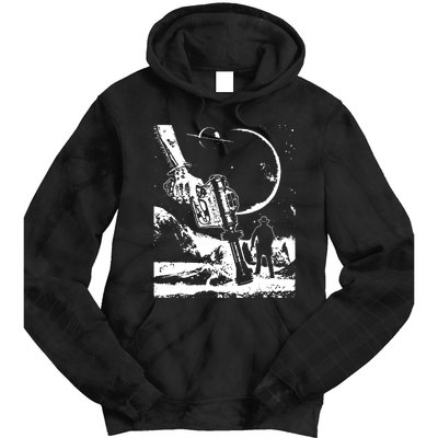 Alien Gunslinger Tie Dye Hoodie