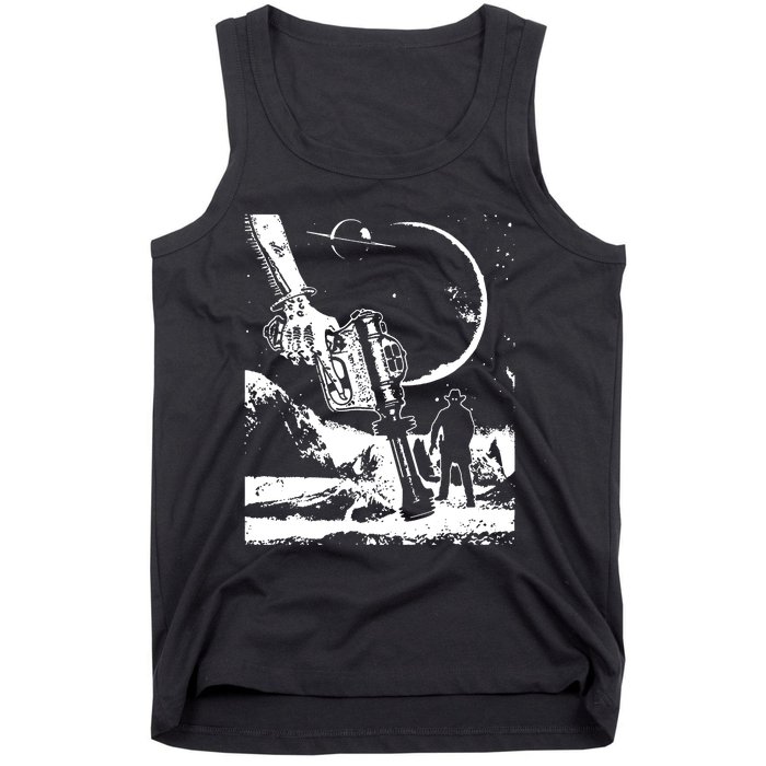 Alien Gunslinger Tank Top