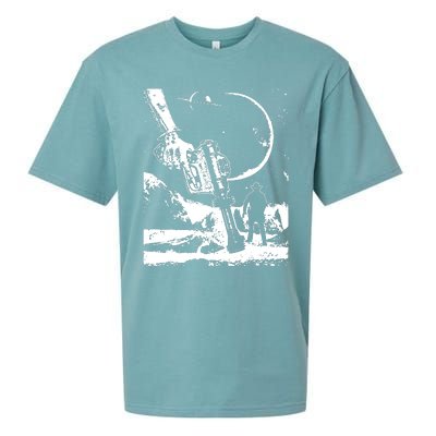 Alien Gunslinger Sueded Cloud Jersey T-Shirt