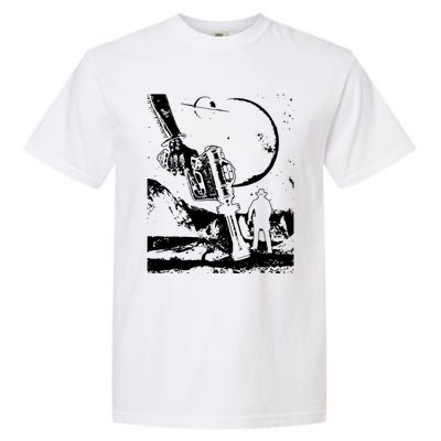 Alien Gunslinger Garment-Dyed Heavyweight T-Shirt