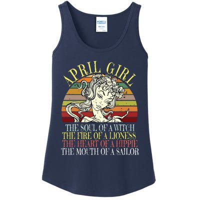 April Girl Aries Taurus Birthday Women Horoscope Zodiac Ladies Essential Tank