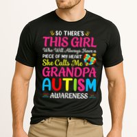Autism Grandpa Autism Awareness Grandad Autism Motivation Cooling Performance Crew T-Shirt