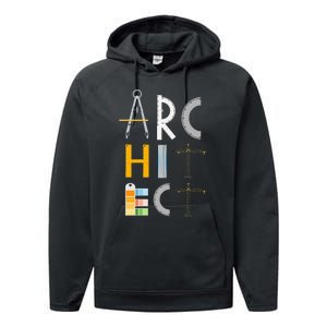 Architect Gifts Architecture Students Performance Fleece Hoodie