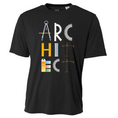 Architect Gifts Architecture Students Cooling Performance Crew T-Shirt