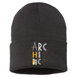 Architect Gifts Architecture Students Sustainable Knit Beanie