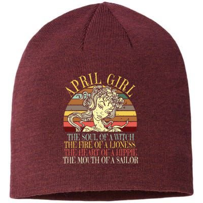 April Girl Aries Taurus Birthday Women Horoscope Zodiac Sustainable Beanie