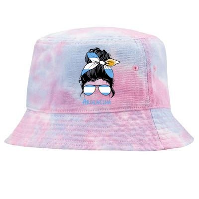 Argentinian Girl Argentina Girl Chica Argentine Gift Tie-Dyed Bucket Hat