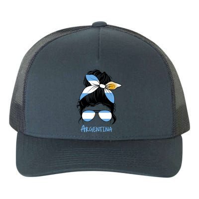 Argentinian Girl Argentina Girl Chica Argentine Gift Yupoong Adult 5-Panel Trucker Hat