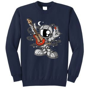 Astronaut Guitar Tall Sweatshirt