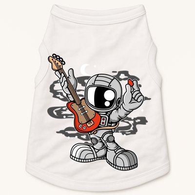 Astronaut Guitar Doggie Tank