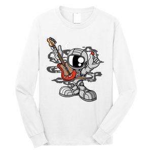 Astronaut Guitar Long Sleeve Shirt