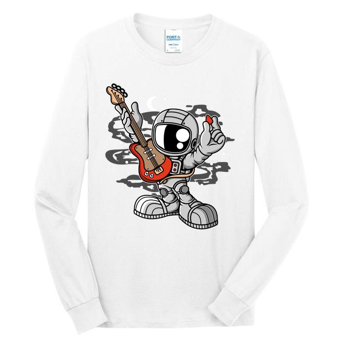 Astronaut Guitar Tall Long Sleeve T-Shirt