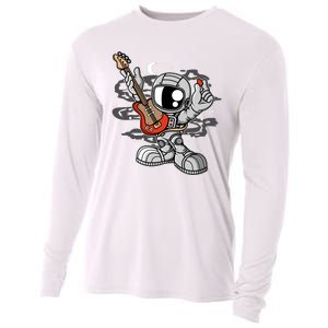 Astronaut Guitar Cooling Performance Long Sleeve Crew