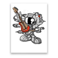 Astronaut Guitar Poster