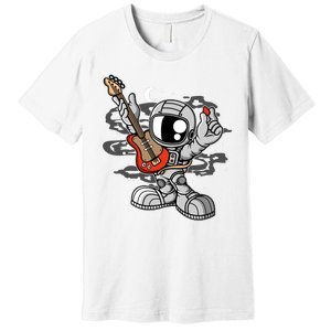 Astronaut Guitar Premium T-Shirt