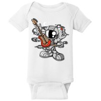 Astronaut Guitar Baby Bodysuit