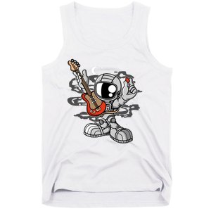 Astronaut Guitar Tank Top