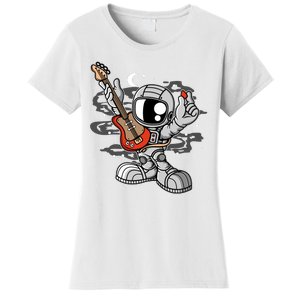 Astronaut Guitar Women's T-Shirt