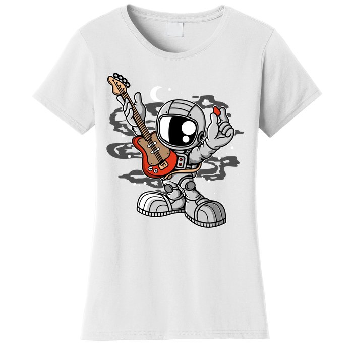 Astronaut Guitar Women's T-Shirt