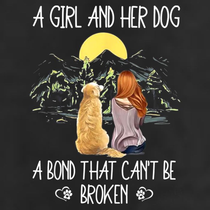 A Girl And Her Dog A Bond That Can't Be Broken Adult Drive Performance Visor