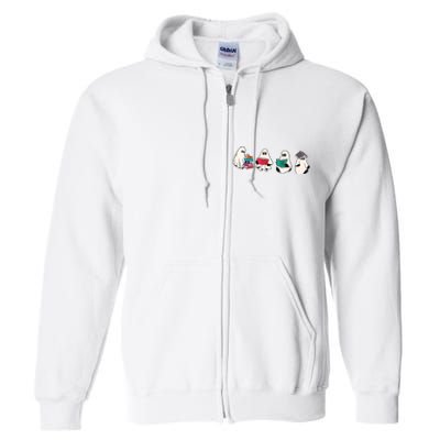 Acotar Ghost Acotar Bookish Ghost Full Zip Hoodie