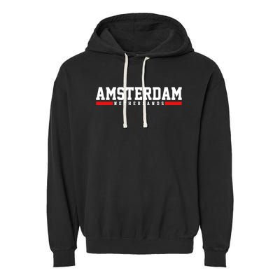 Amsterdam Gift Garment-Dyed Fleece Hoodie