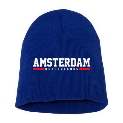 Amsterdam Gift Short Acrylic Beanie