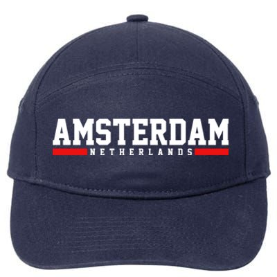 Amsterdam Gift 7-Panel Snapback Hat