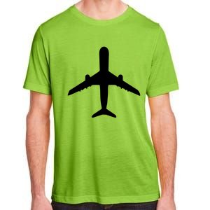 Aviation Geek Airplane Pilot Dad Husband Fathers Day Adult ChromaSoft Performance T-Shirt