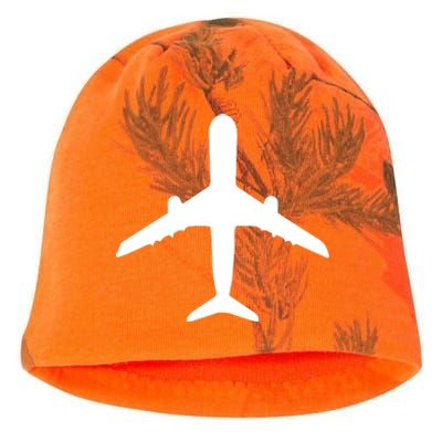 Aviation Geek Airplane Pilot Dad Husband Fathers Day Kati - Camo Knit Beanie