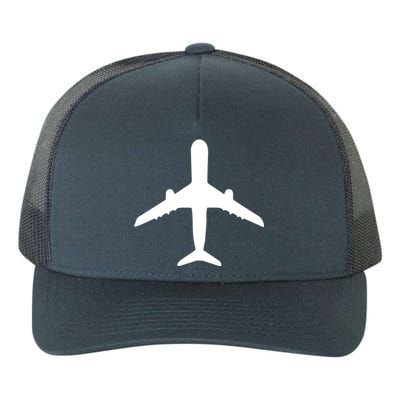 Aviation Geek Airplane Pilot Dad Husband Fathers Day Yupoong Adult 5-Panel Trucker Hat