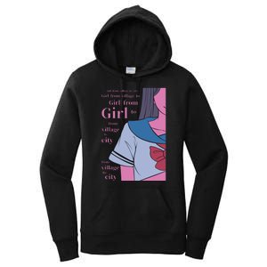 Anime Girl Women's Pullover Hoodie