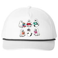 Acotar Ghost Acotar Bookish Ghost Snapback Five-Panel Rope Hat