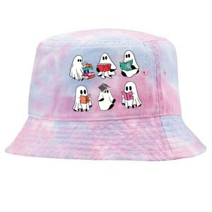 Acotar Ghost Acotar Bookish Ghost Tie-Dyed Bucket Hat