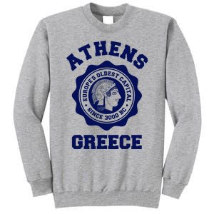 Athens Greece Athena From Ancient Greek Tall Sweatshirt