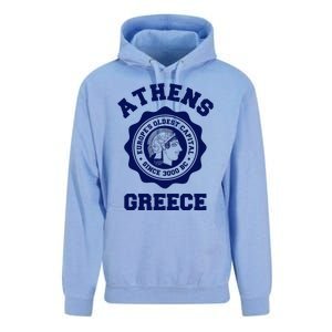 Athens Greece Athena From Ancient Greek Unisex Surf Hoodie