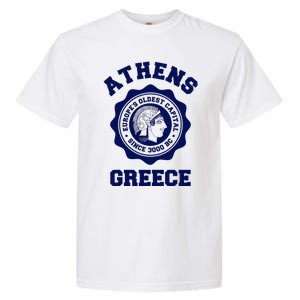 Athens Greece Athena From Ancient Greek Garment-Dyed Heavyweight T-Shirt